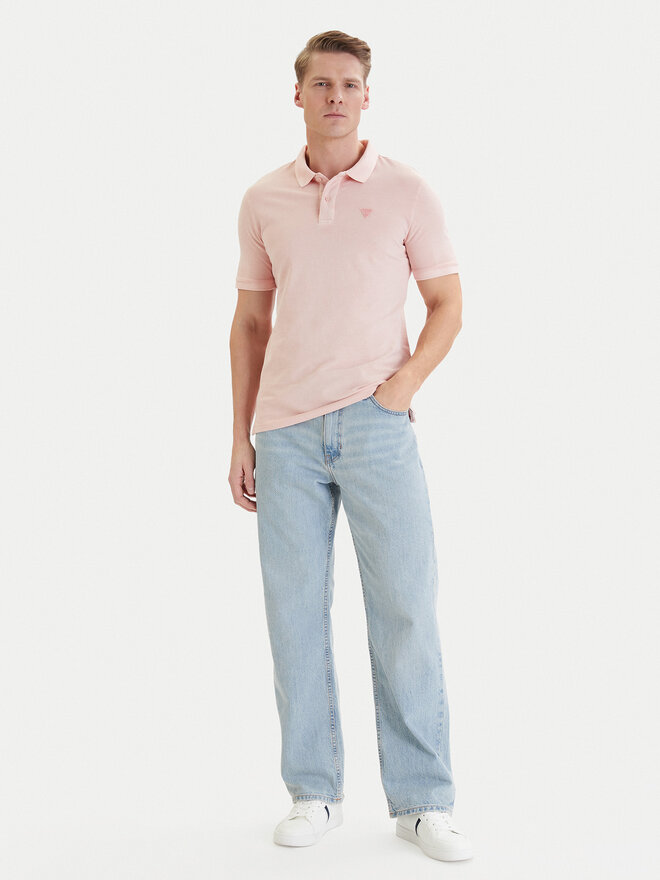 Guess Guess Poloshirt F6GP03 K9WF1 Orange Slim Fit