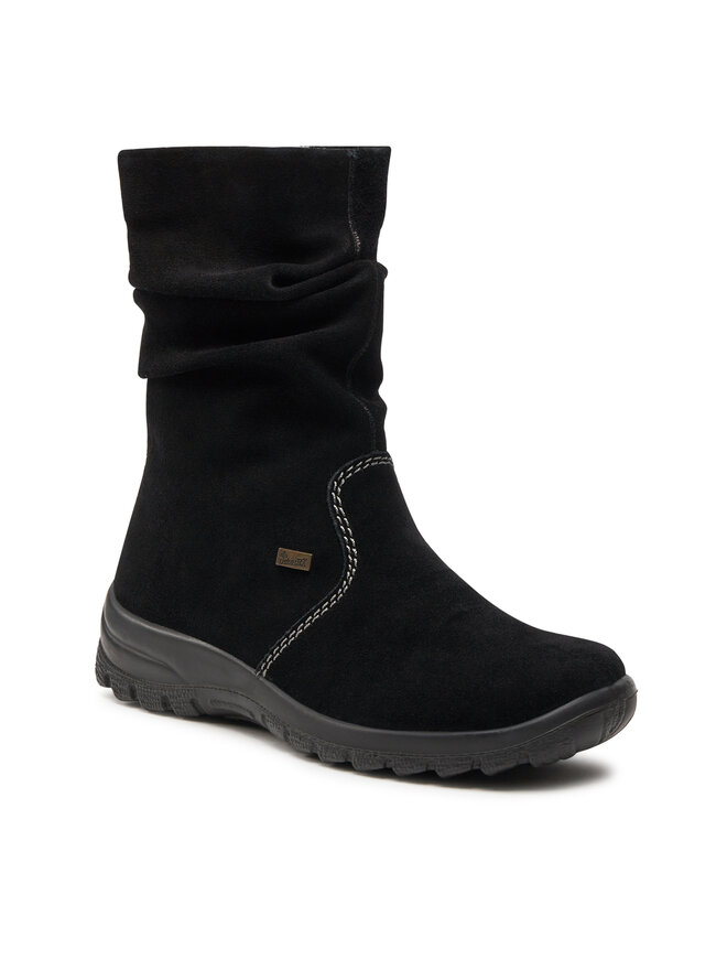 Rieker Bokacsizma Rieker Z7171-01 Fekete