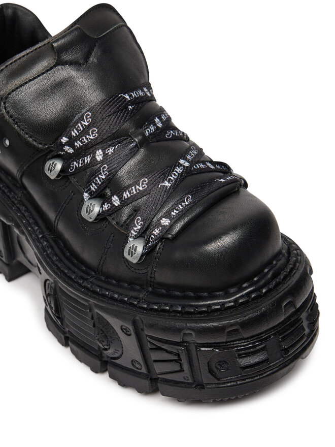NEW ROCK Сникърси NEW ROCK M-TANK120NSHLACE-S1 Черен