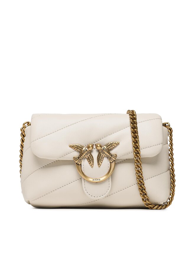 PINKO Bolso PINKO Love Baby Puff C PE 23 PLT 100040 A0F2 Écru