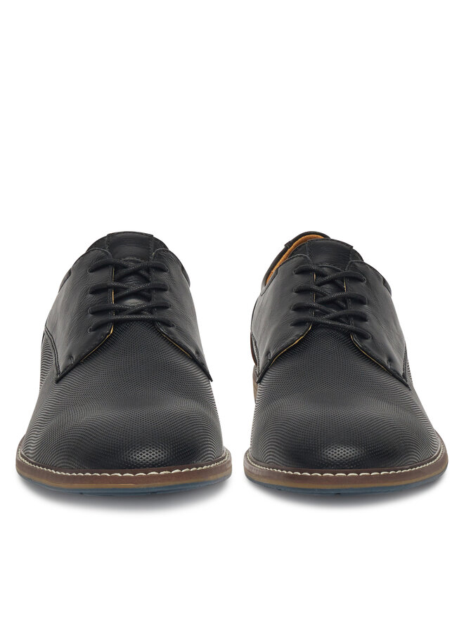Lanetti Halbschuhe Lanetti 123AM0956 Schwarz