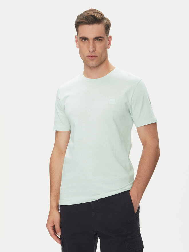 BOSS BOSS T-Shirt Tales 50508584 Hellgrün Regular Fit