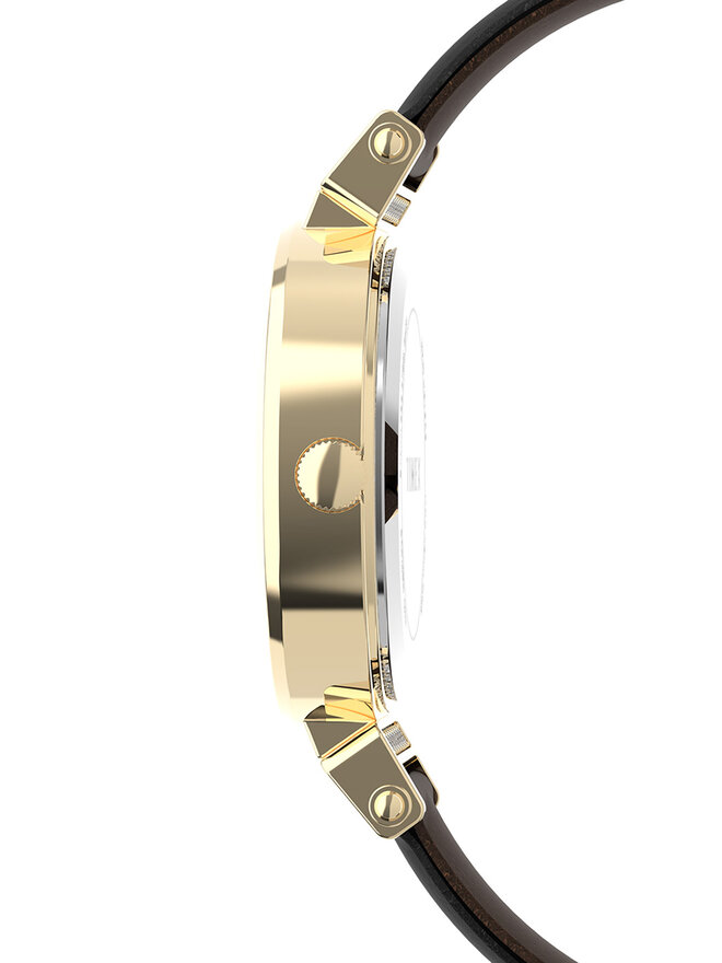 Timex Laikrodis Timex Main Street TW2W96400 Auksinė