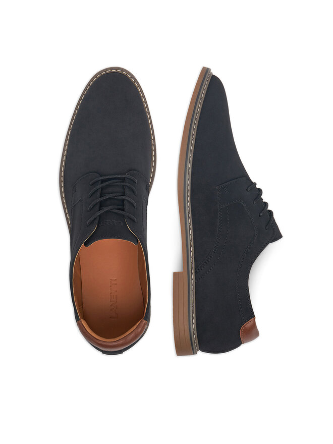 Lanetti Halbschuhe Lanetti 124AM0206 Schwarz
