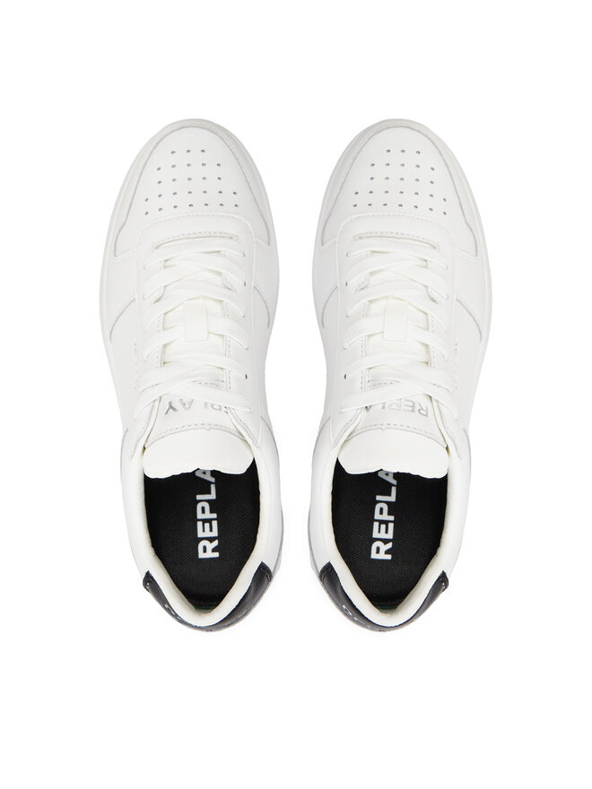 Replay Gbz43 .000.c0002s – Basket Fille – Fermeture Lacets, Talon Plat