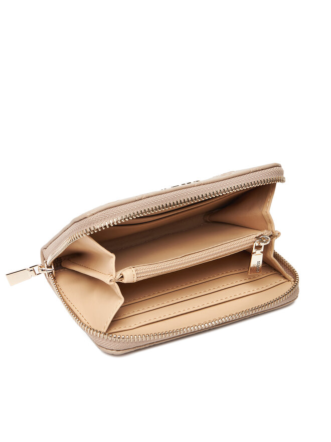 Guess Голям дамски портфейл Guess Phoebe Slg SWPD96 65140 Бежов