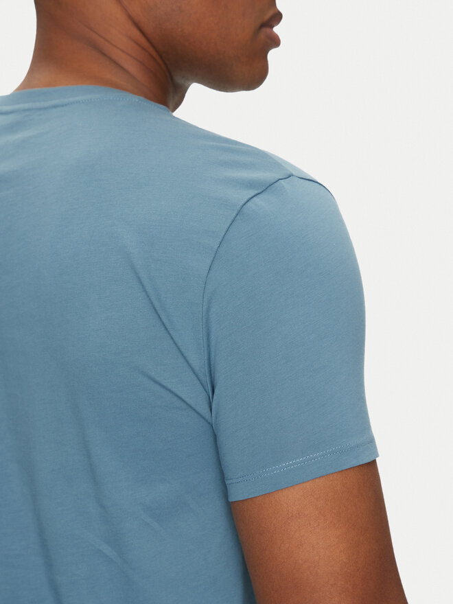 Lacoste Lacoste Marškinėliai TH6710 Žalia Regular Fit