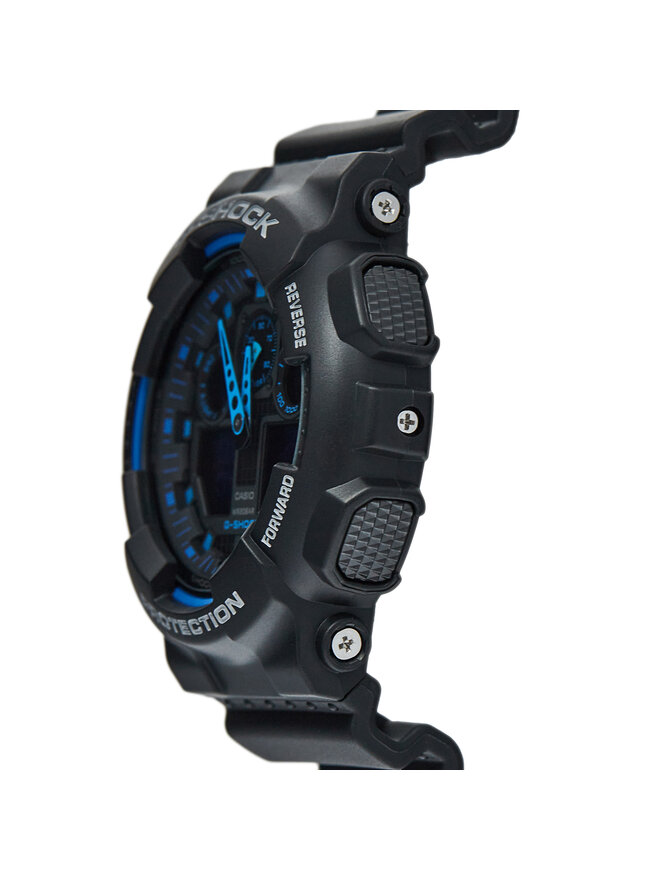 G-Shock Zegarek G-Shock GA-100-1A2ER Czarny