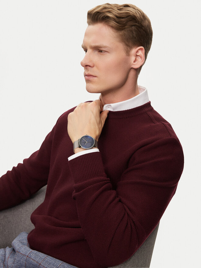 Calvin Klein Hodinky Calvin Klein Iconic 25200031 Stříbrná