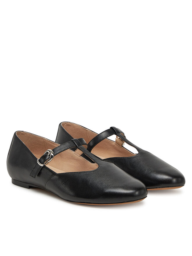 Caprice Baleriny Caprice 9-24203-44 Czarny