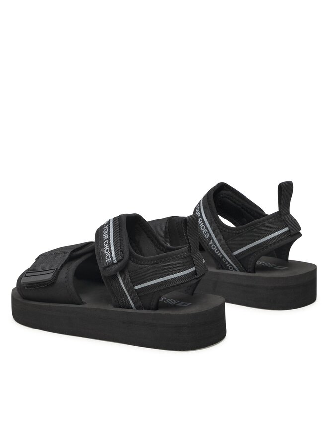 Big Star Shoes Sandały Big Star Shoes LL274784 Czarny