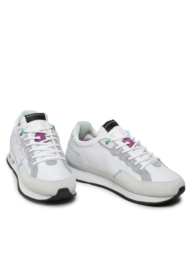 North Sails Sneakersy North Sails Hitch RW-04 Brink 061 Bílá
