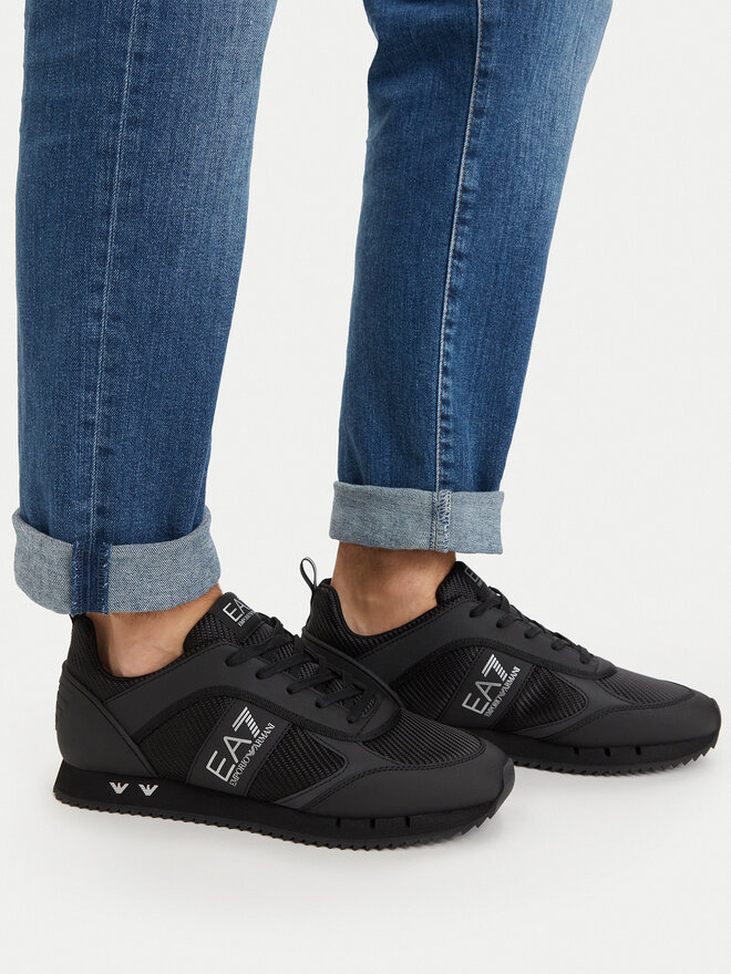 EA7 Emporio Armani Снікерcи EA7 Emporio Armani 7X000337 AF18613 MZ186 Чорний