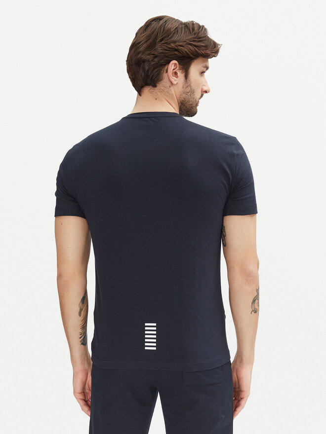 EA7 Emporio Armani EA7 Emporio Armani Póló 8NPT26 PJVQZ 1562 Sötétkék Regular Fit