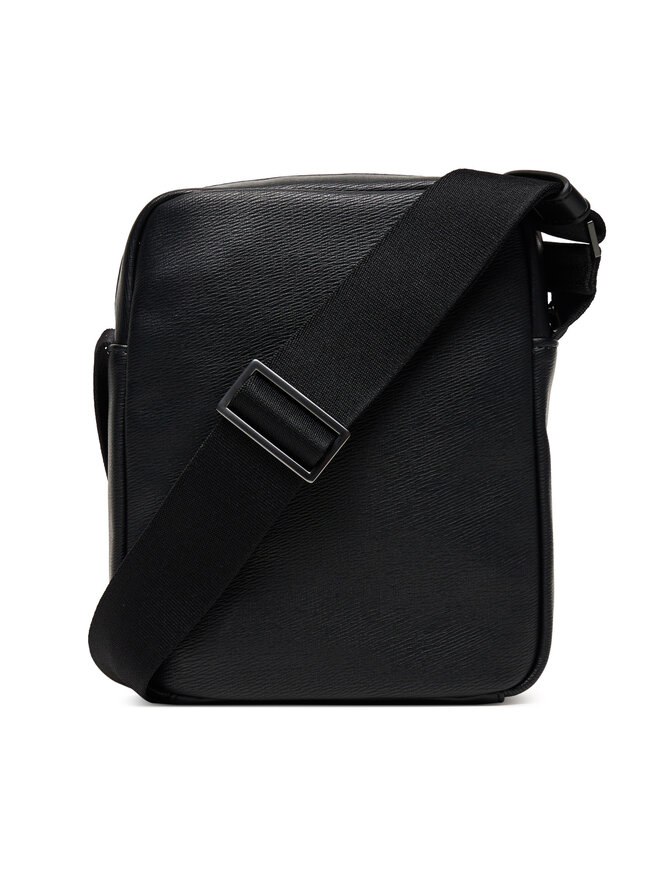Calvin Klein Плоска сумка Calvin Klein Zip Reporter LV04D3264G Чорний