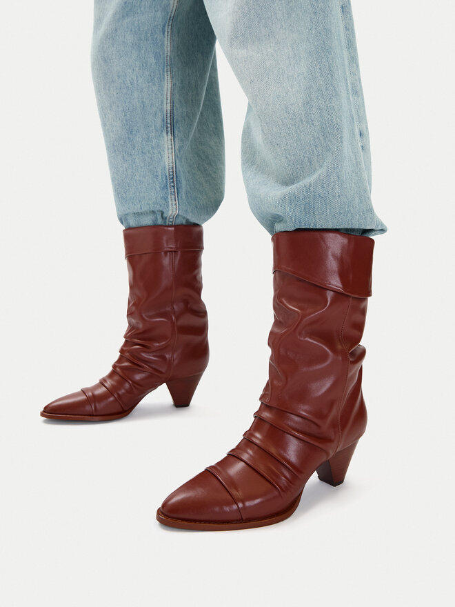 Badura Stiefeletten Badura EO-APRIL-25FW218-1 Braun