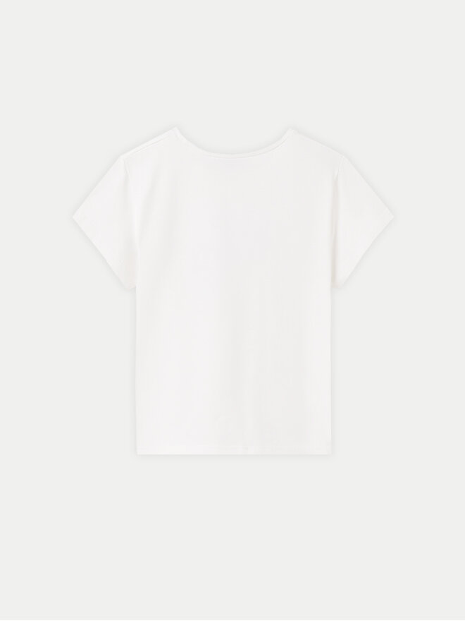 Mayoral Mayoral Camiseta 6020 Écru Regular Fit