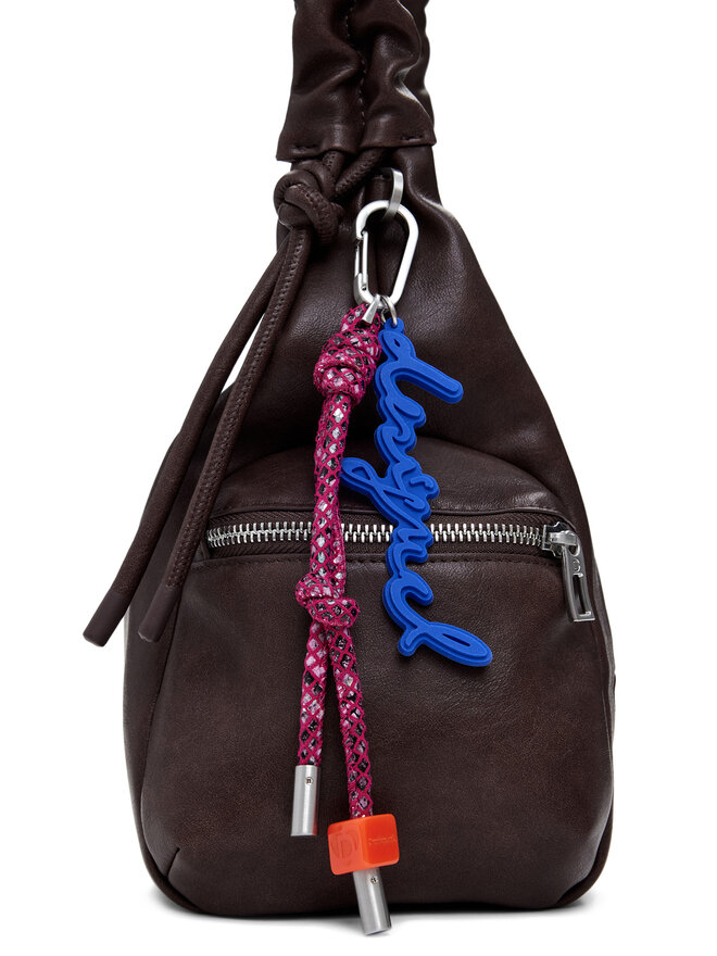 Desigual Ročna torba Desigual Half Logo Montvil 25WAXPAY Rjava