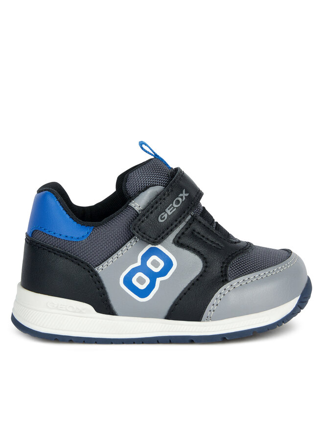 Sneakers Geox B Rishon Boy B360RA 054FU C0043 Noir chaussures