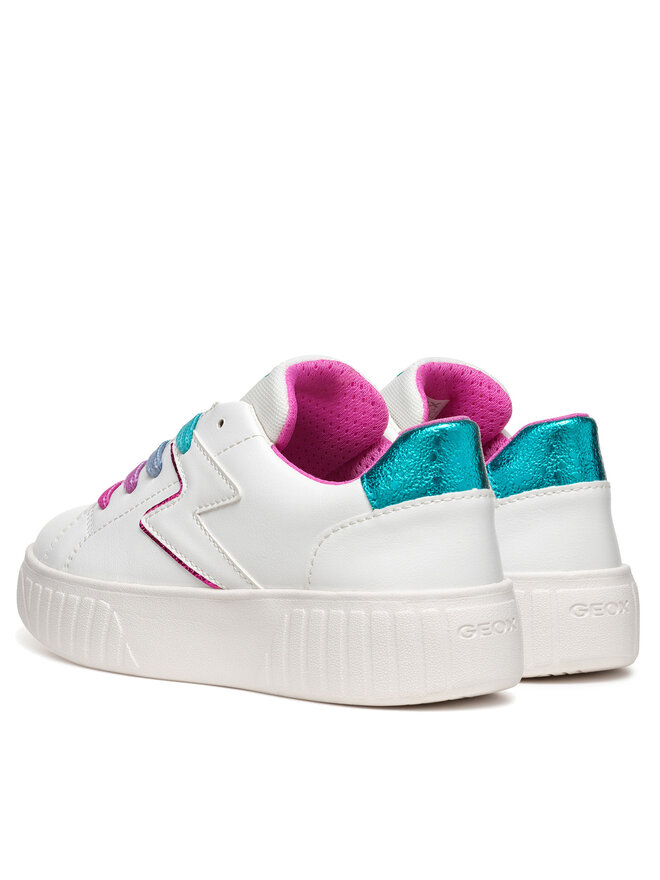 Geox Sneakersy Geox Mikiroshi J45DVA 0BCBN C0653 M Biela