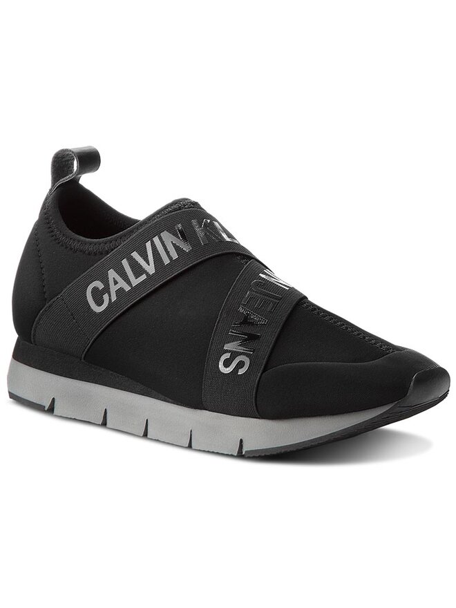 Sneakers Calvin Klein Jeans Tonia RE9787 Nero escarpe