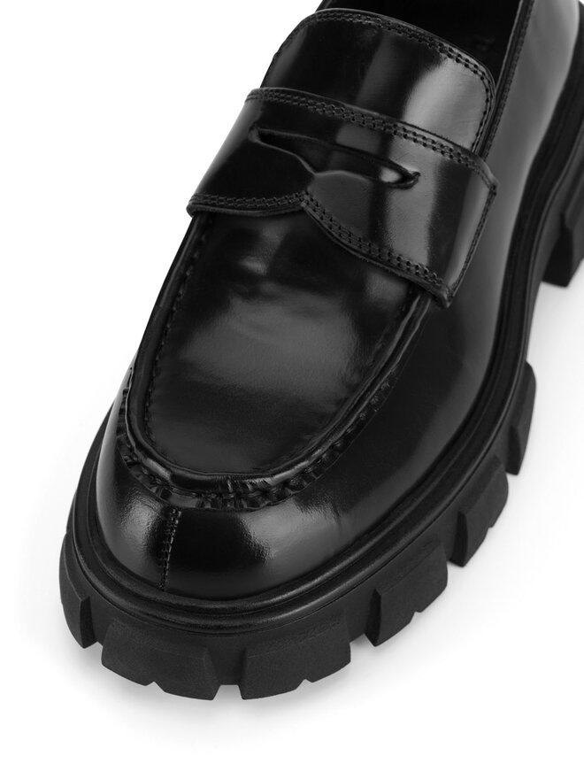 Badura Loafersy Badura ELANA-01WI-002 Černá