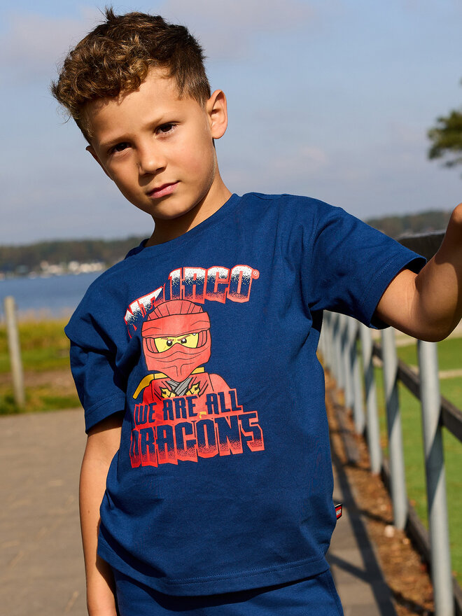 LEGO LEGO T-Shirt Taffy 301 12011459 Σκούρο μπλε Regular Fit