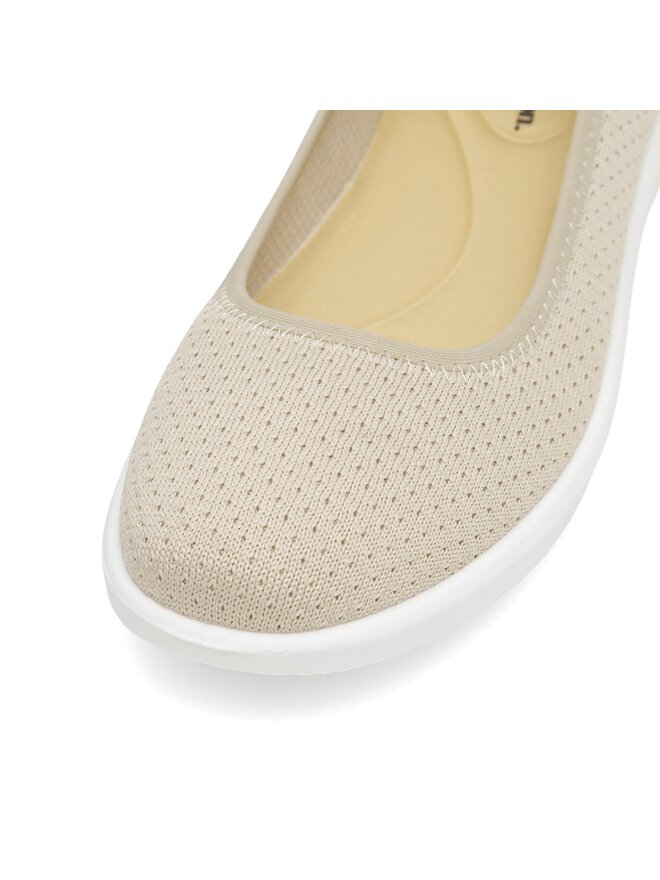 Clara Barson Ballerinas Clara Barson Merle H20630-01 Beige