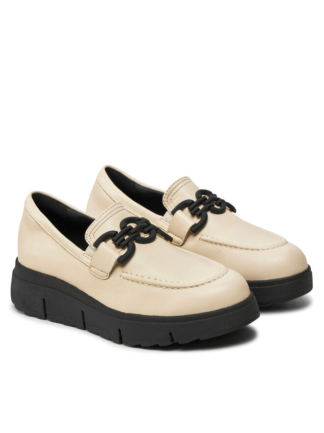 Clarks Półbuty Clarks Loriini Izzy 26179804 Écru