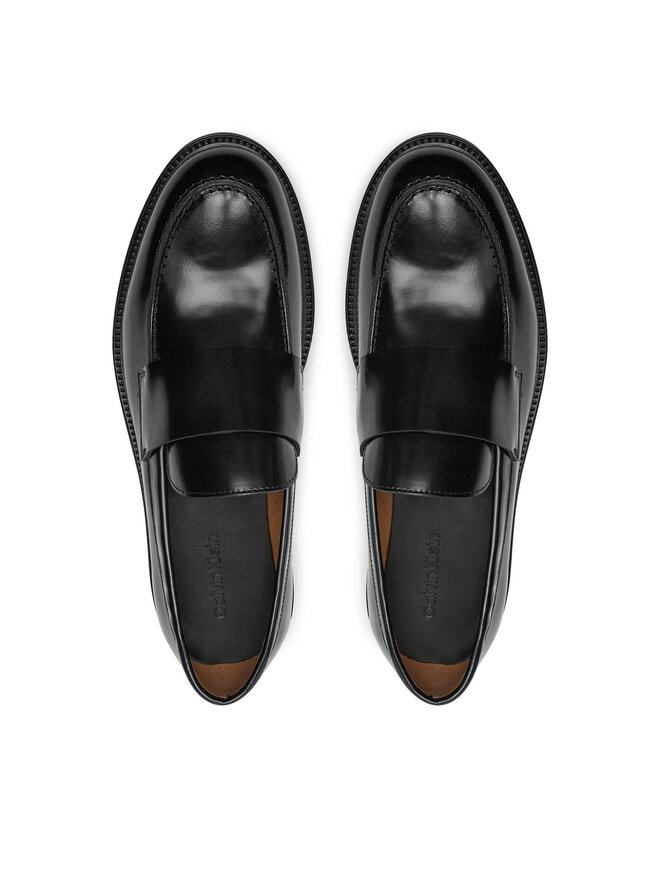 Calvin Klein Slipper Calvin Klein Moccasin W/ Band HM0HM01833 Schwarz