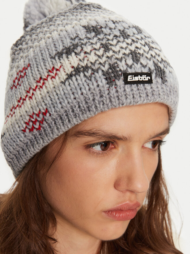 Eisbär Σκούφος Eisbär Ike Pompon 30656 099 Γκρι