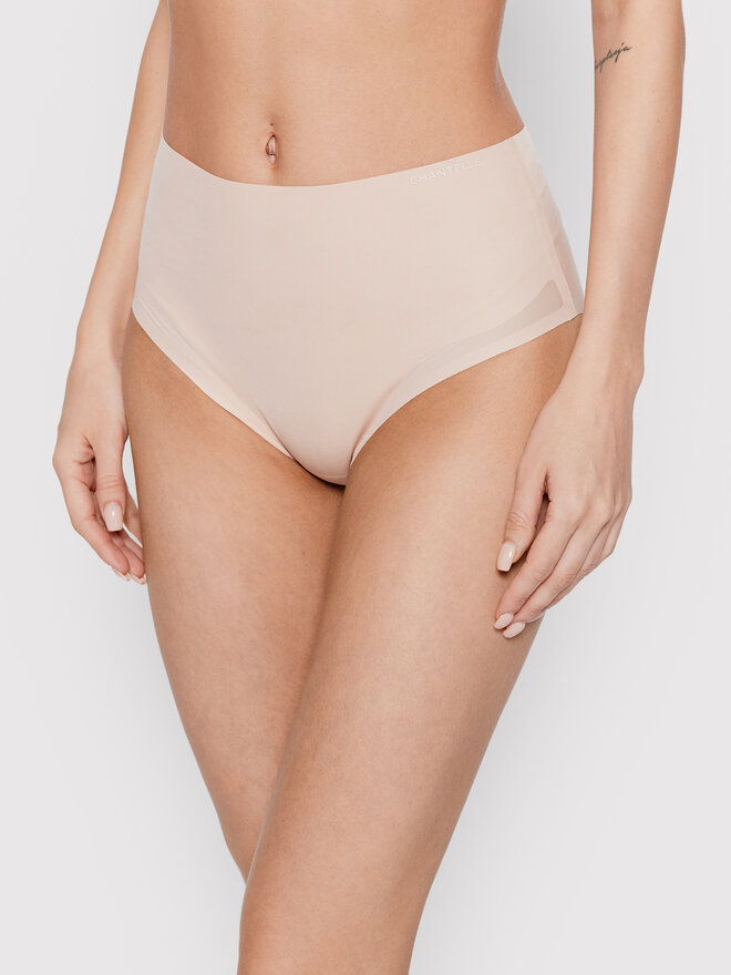 Chantelle Chantelle Класичні труси з високою талією Pure Light C10M80 Бежевий