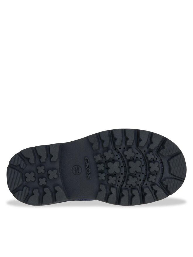 Geox Schnürstiefeletten Geox J Shaylax Boy J16FAB 023BC C0045 S Dunkelblau