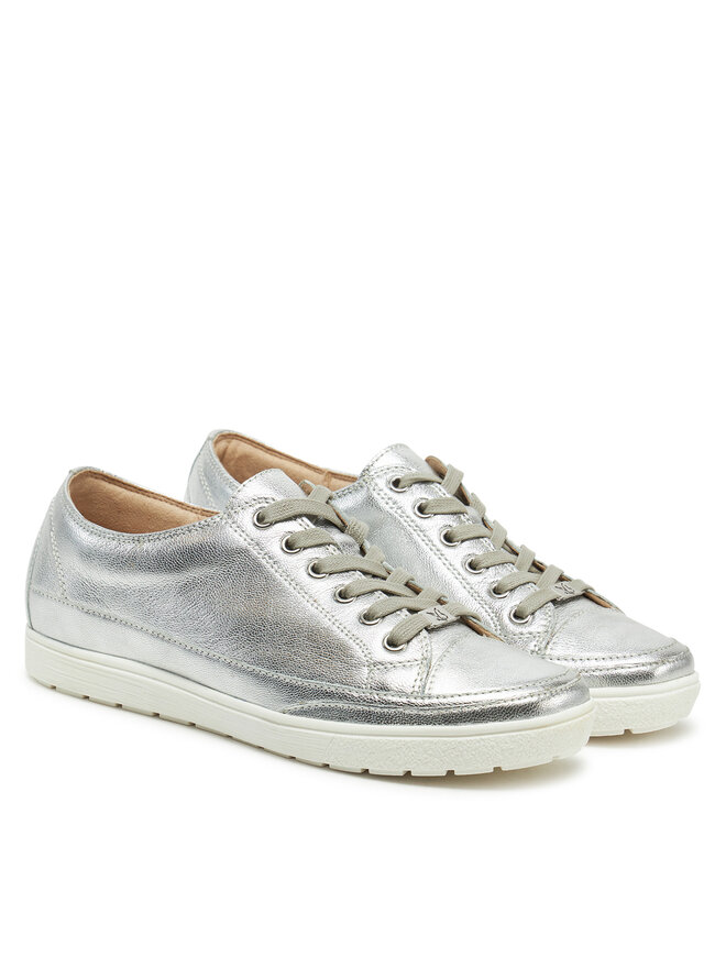 Caprice Sneakersy Caprice 9-23654-42 Srebrny