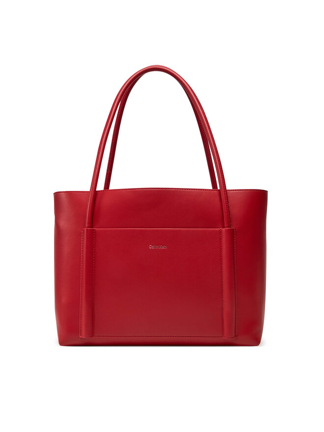 Calvin Klein Borsetta Calvin Klein Ck Linn Medium Shopper K60K613110 Rosso