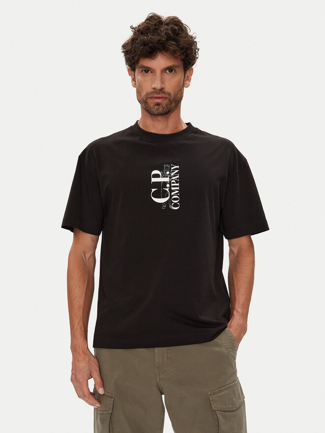 C.P. Company C.P. Company Camiseta 19CMTS092A005100W Negro Regular Fit