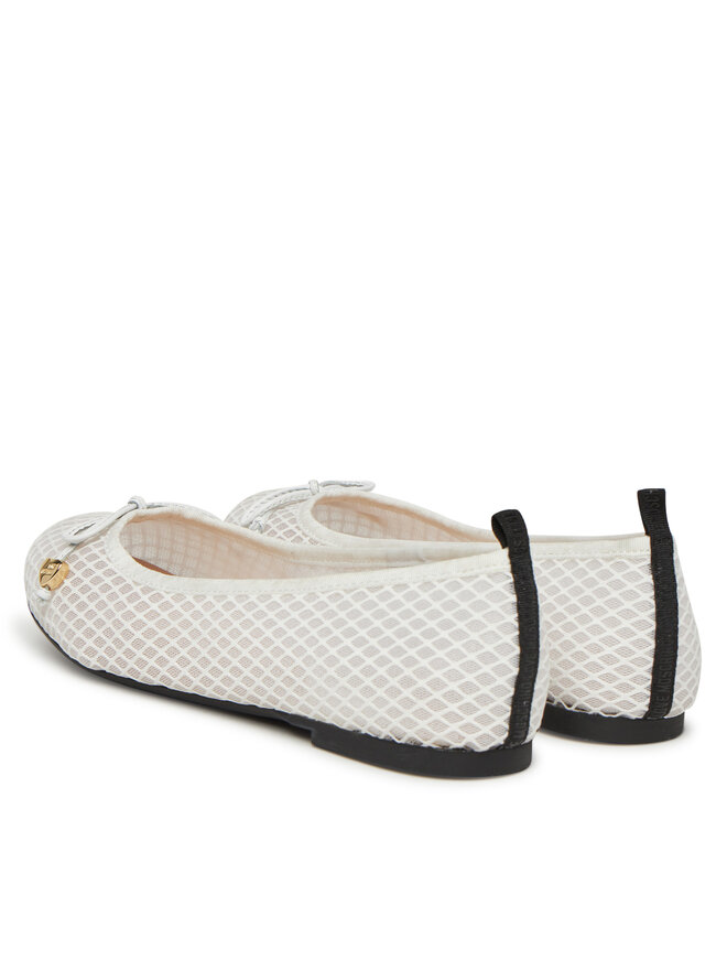 LOVE MOSCHINO Baleriny LOVE MOSCHINO JA11051G0MIQ0100 Biały