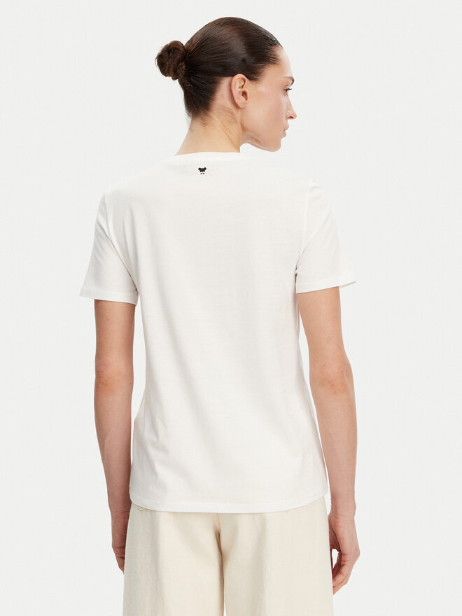 Weekend Max Mara Weekend Max Mara Camiseta Teiera 2515971052 Blanco Regular Fit