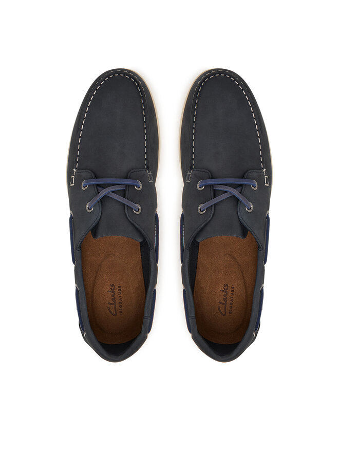 Clarks Туфлі Clarks Charmouth Lace 26186600 Cиній