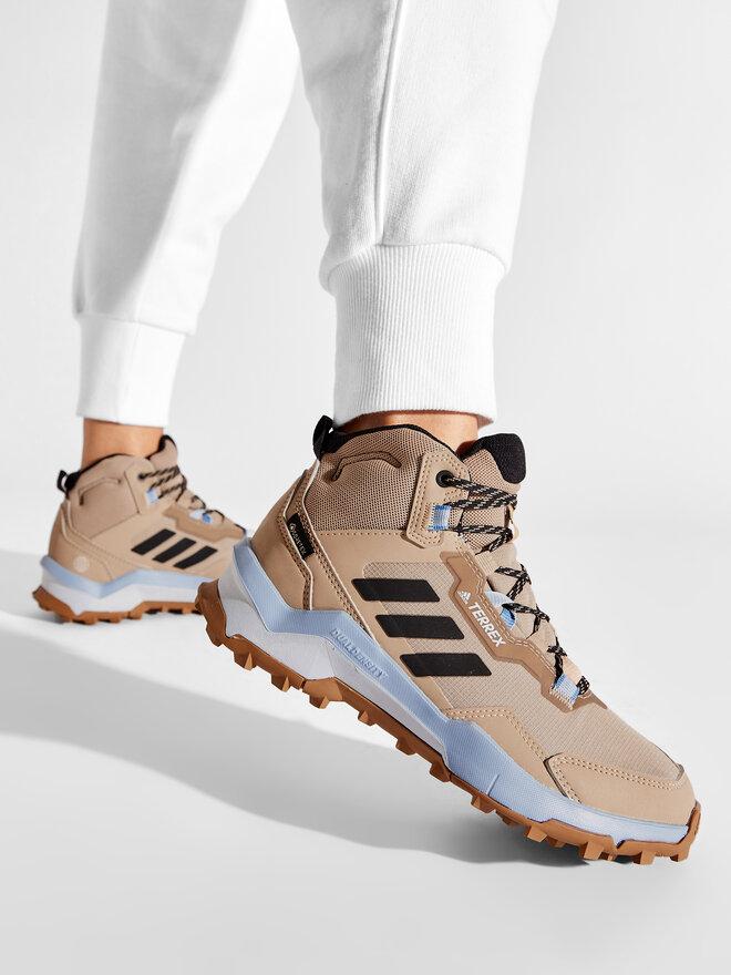 adidas Трекінгові черевики adidas Terrex AX4 Mid Gtx W GORE-TEX FZ3242 Бежевий