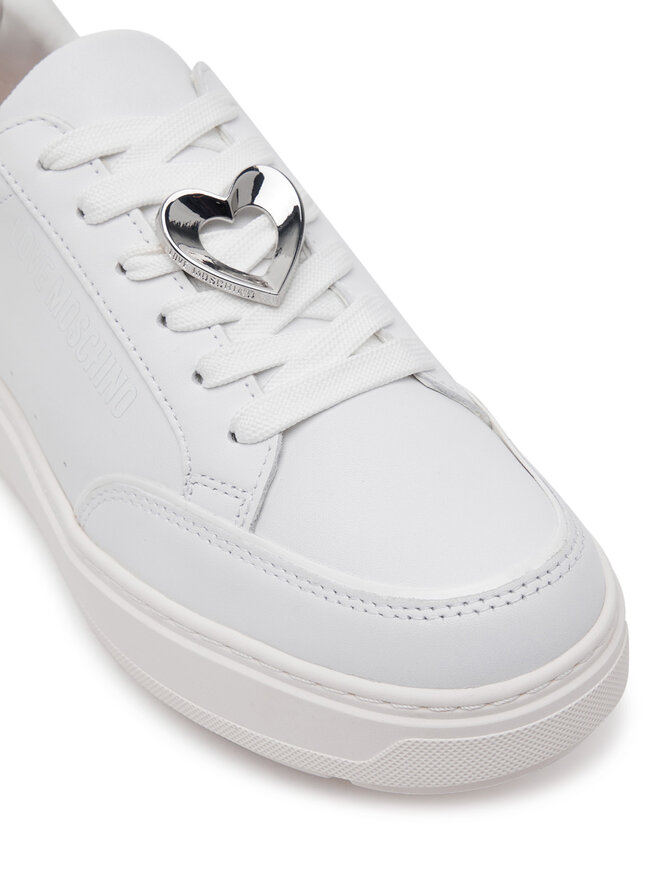 LOVE MOSCHINO Sneakersy LOVE MOSCHINO JA15214G1MIA410A Biały