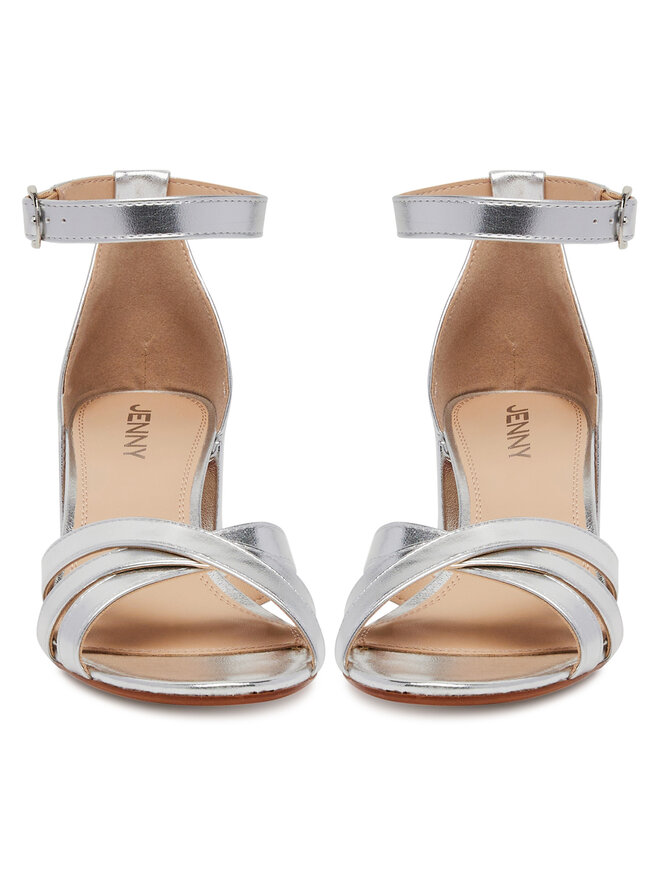 JENNY Sandale JENNY S4SH1725 Srebrna