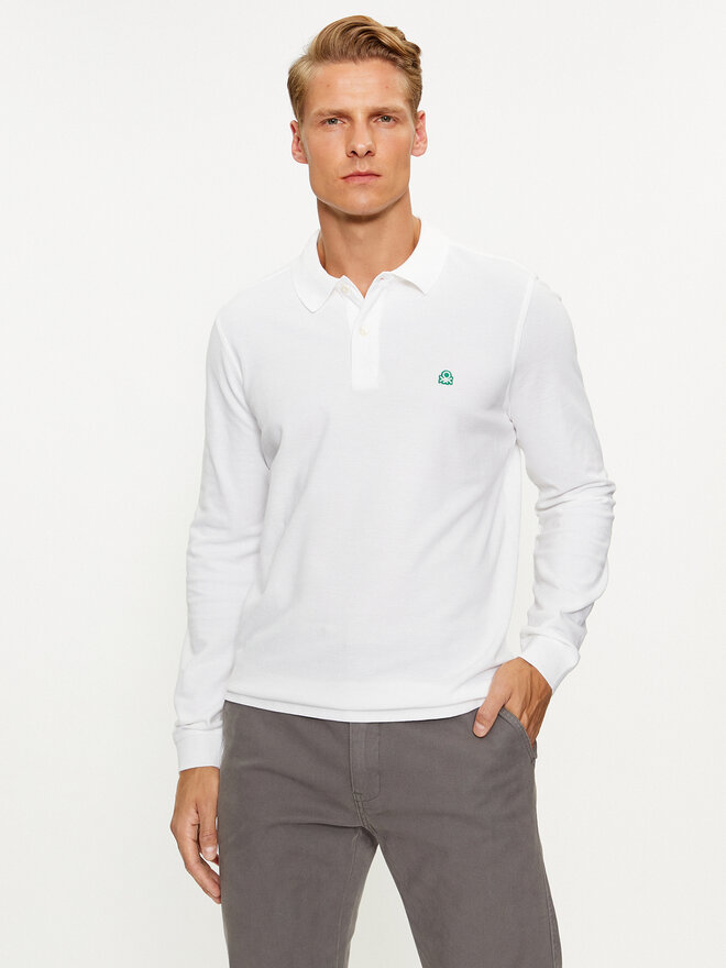 United Colors Of Benetton United Colors Of Benetton Poloshirt 3089J3204 Weiß Regular Fit