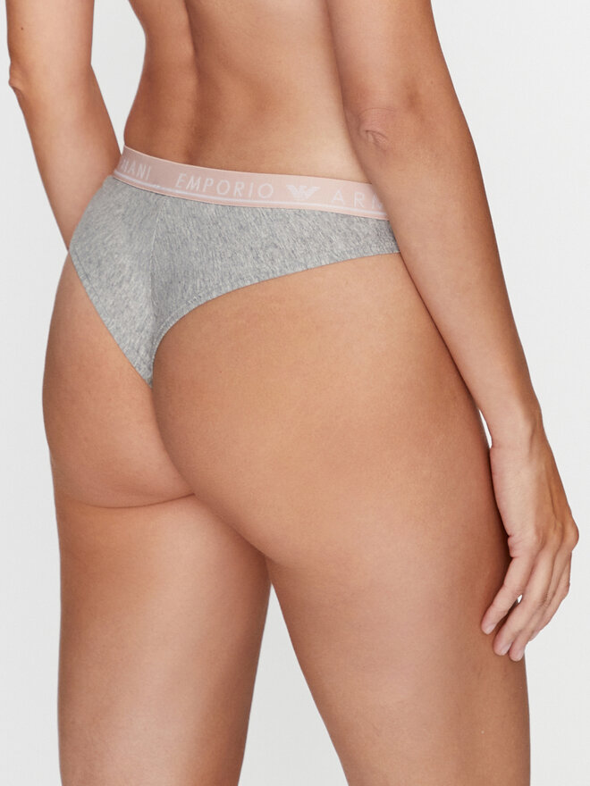 Emporio Armani Underwear Emporio Armani Underwear 2er-Set Damenslips 163337 3F227 00948 Grau