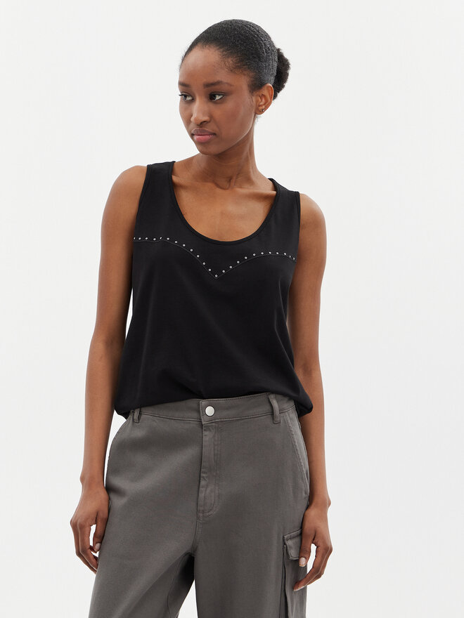 PINKO Pinko Τοπ Duplicity 103729 A1XR Μαύρο Regular Fit