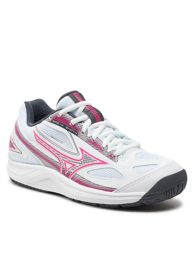 Mizuno Boty na tenis Mizuno Break Shot 4 Ac 61GA2326 Bílá