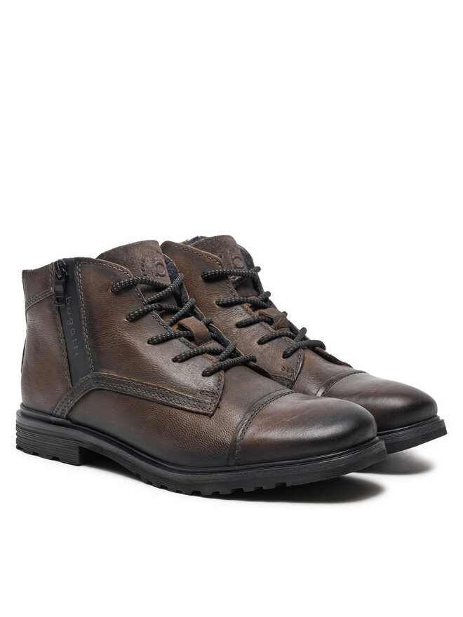 Bugatti Botines planos Bugatti 321-A0U3L-3500 Gris