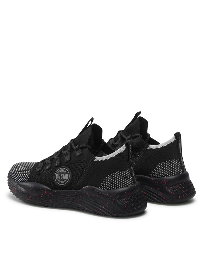 Big Star Shoes Sneakersy Big Star Shoes LL274684 Czarny