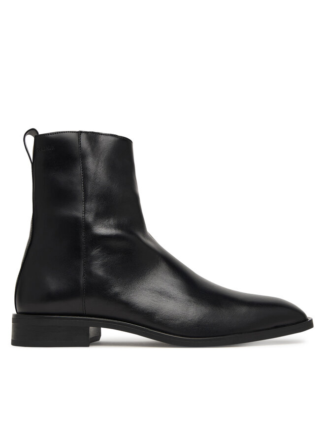 Calvin Klein Stiefel Calvin Klein Slim Clean Zip Boot Lth HM0HM02007 Schwarz