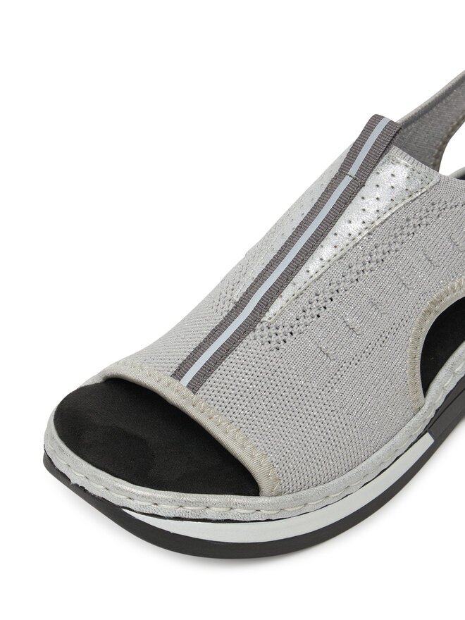 Rieker Sandales Rieker V59B5-90 Pelēks
